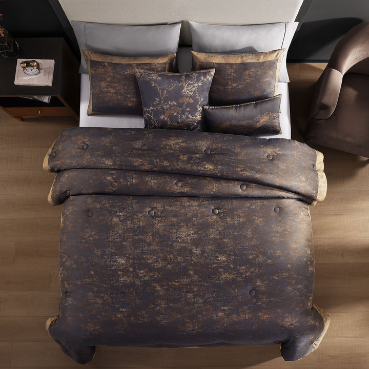 Bebejan Texture Jacquard 5 Piece Comforter Set Comforter Sets By Bebejan®