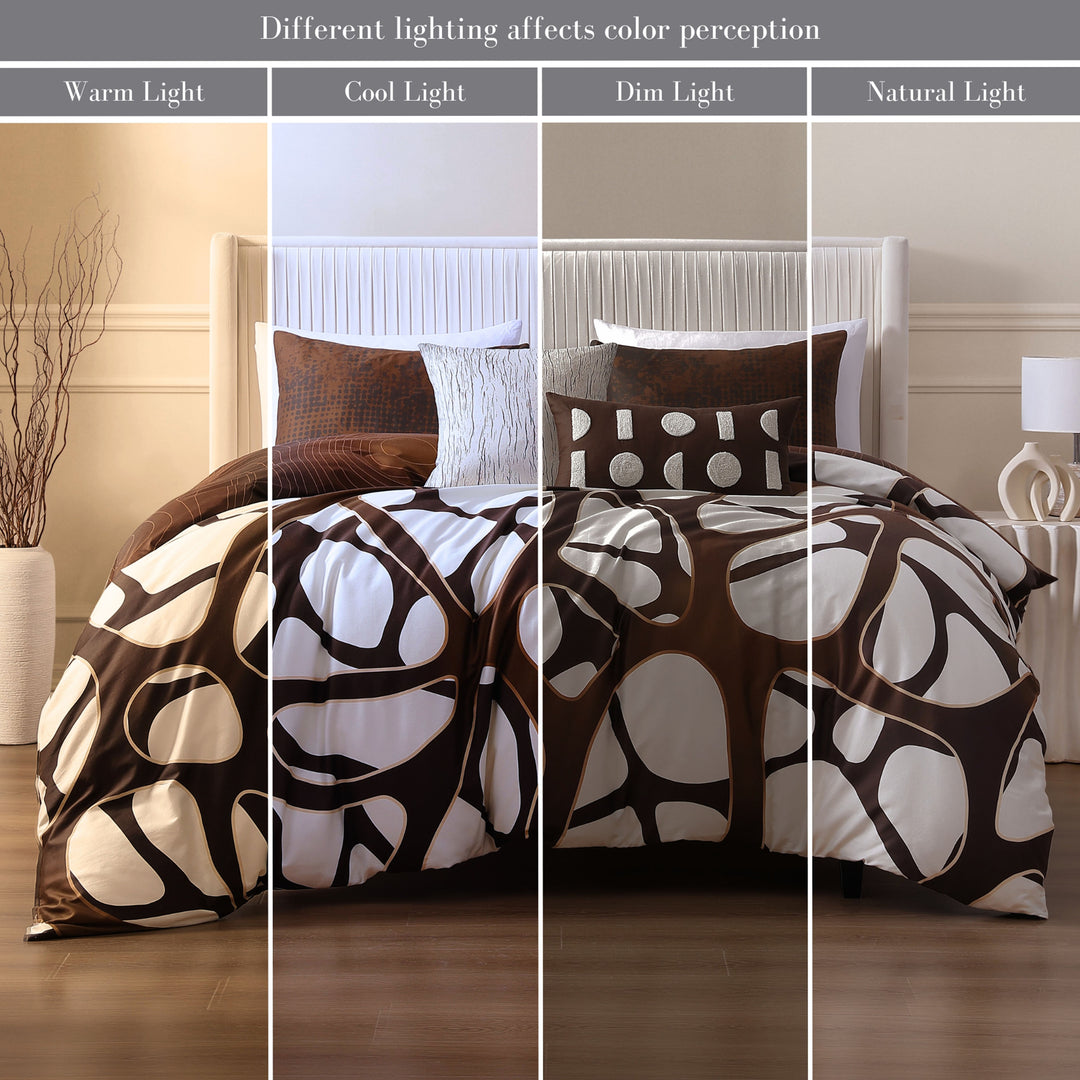 Bebejan Toffee Web 5 Piece Reversible Comforter Set Comforter Sets By Bebejan®