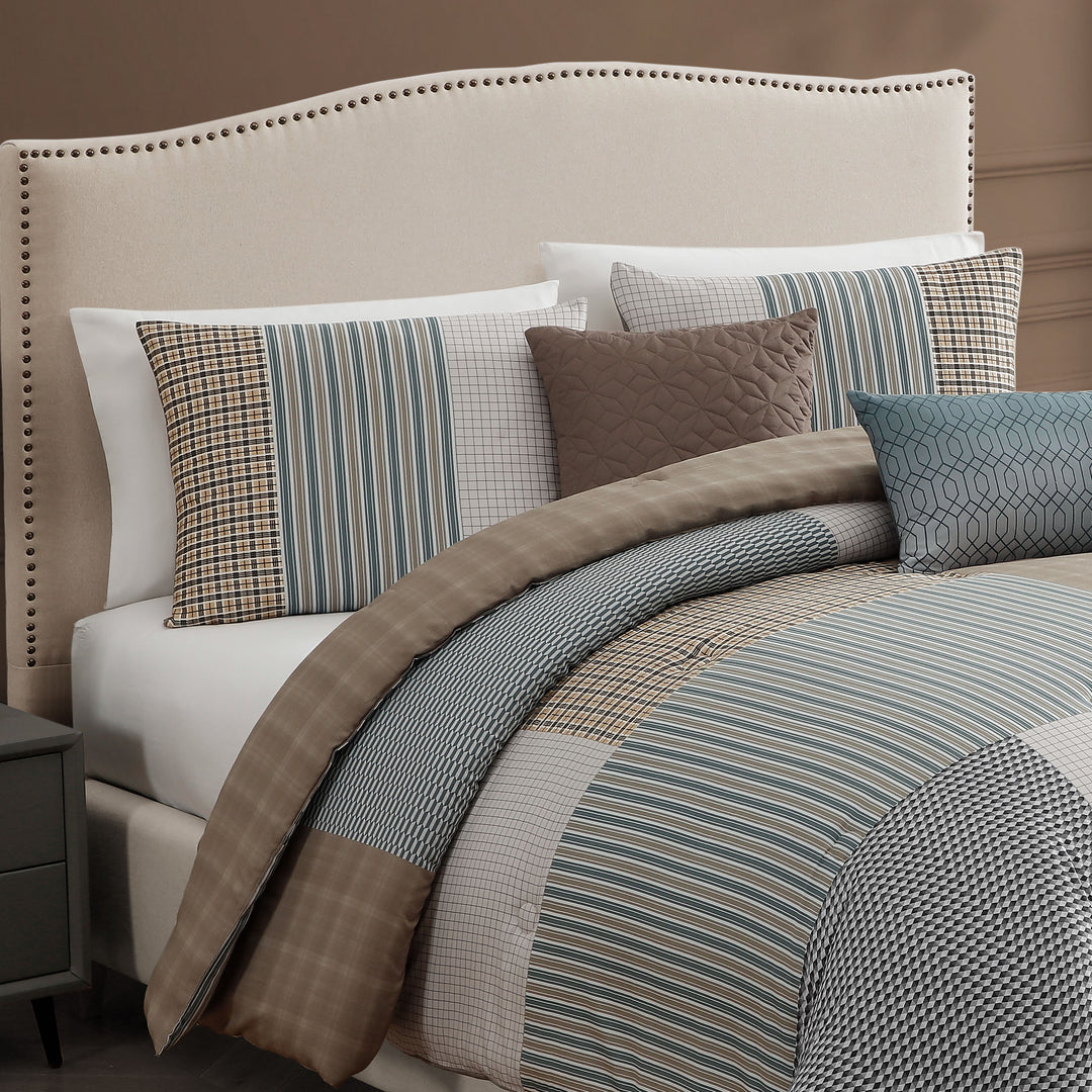 Bebejan Tranquil Patch 5 Piece Reversible Comforter Set Comforter Sets By Bebejan®