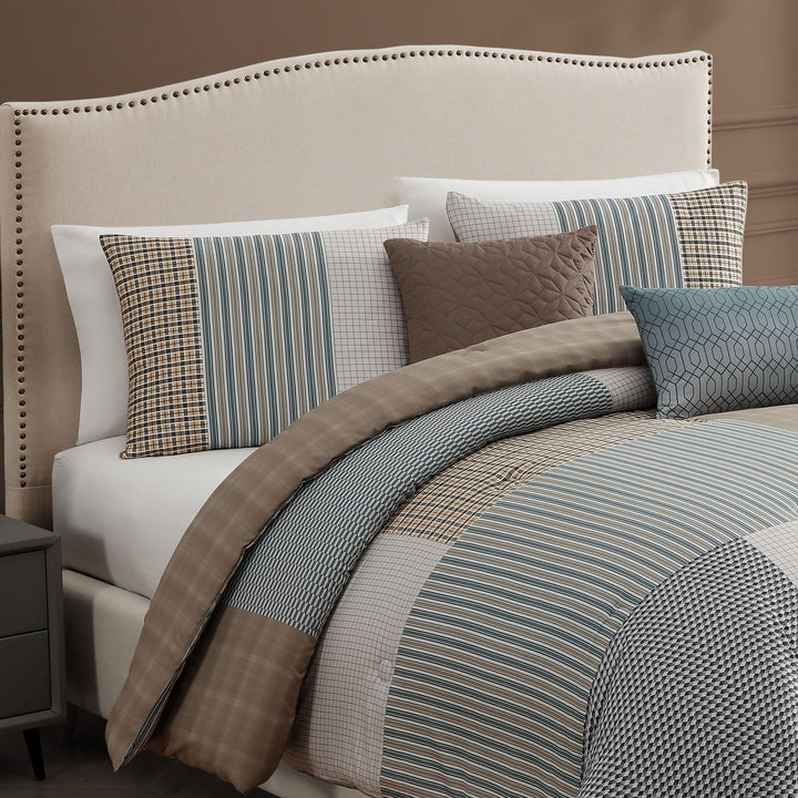 Bebejan Tranquil Patch 5 Piece Reversible Comforter Set Comforter Sets By Bebejan®