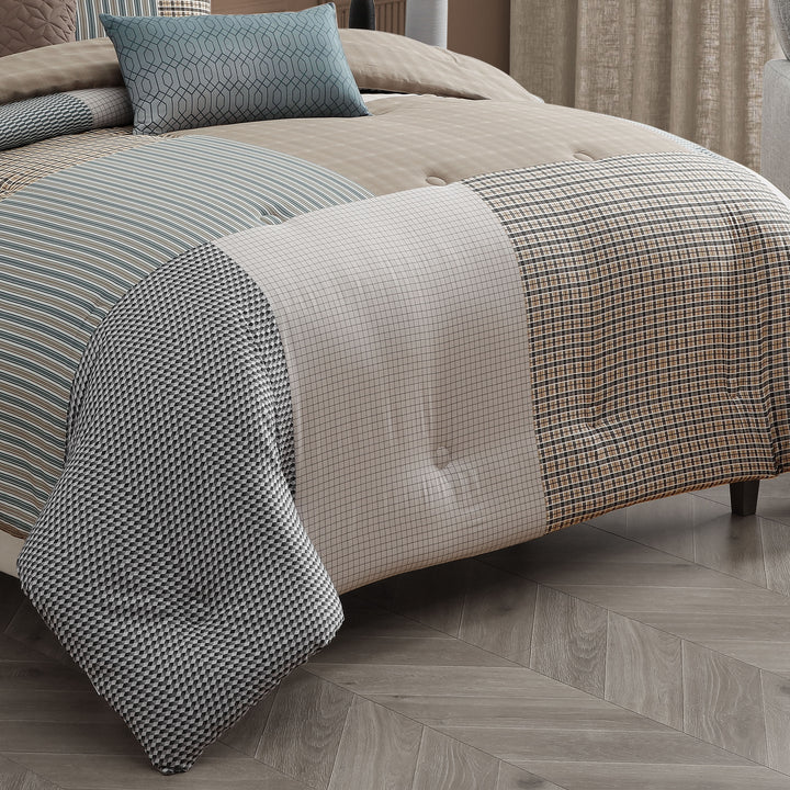 Bebejan Tranquil Patch 5 Piece Reversible Comforter Set Comforter Sets By Bebejan®