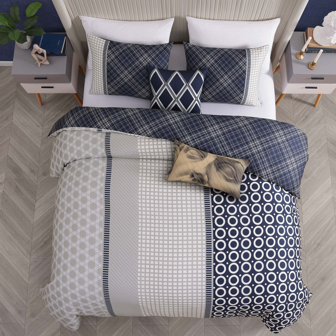 Bebejan Vertigeo 5 Piece Reversible Comforter Set Comforter Sets By Bebejan®