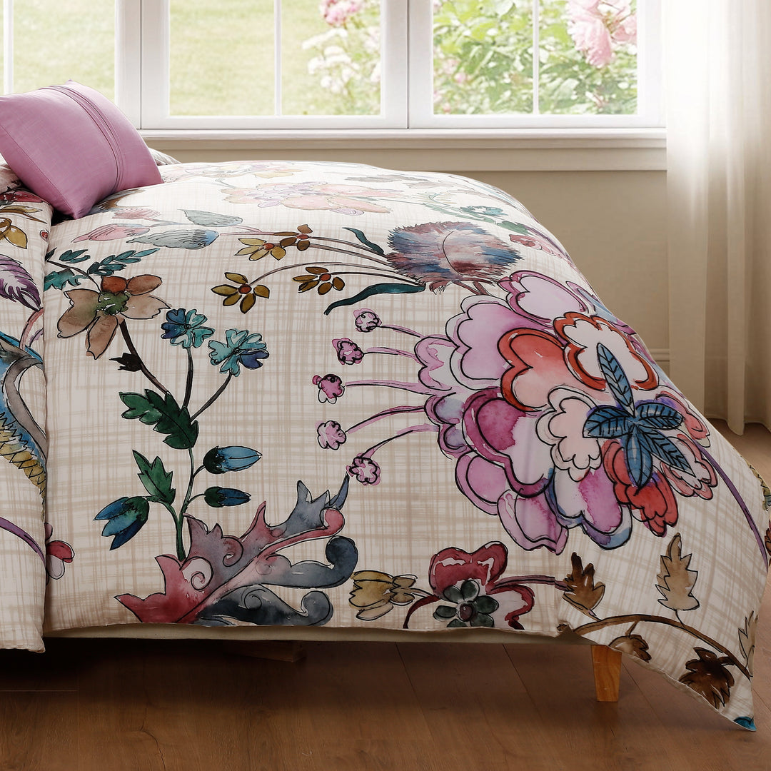 Bebejan Watercolor Jacobean 5 Piece Reversible Comforter Set Comforter Sets By Bebejan®