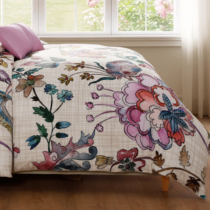Bebejan Watercolor Jacobean 5 Piece Reversible Comforter Set Comforter Sets By Bebejan®