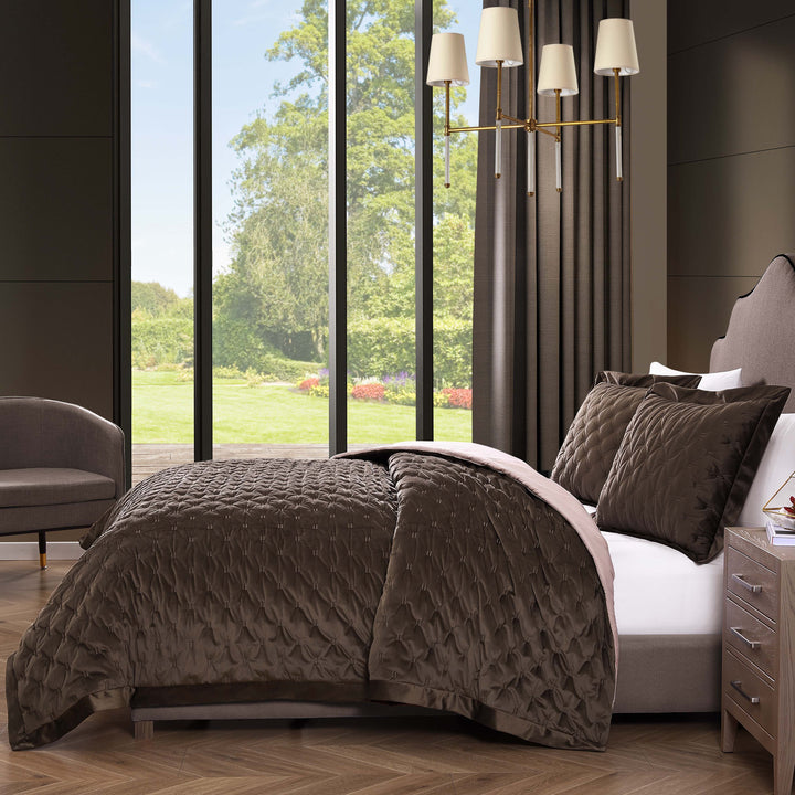 Bebejan 3 Piece Velvet Comforter Sets Comforter Sets By Linen Chest