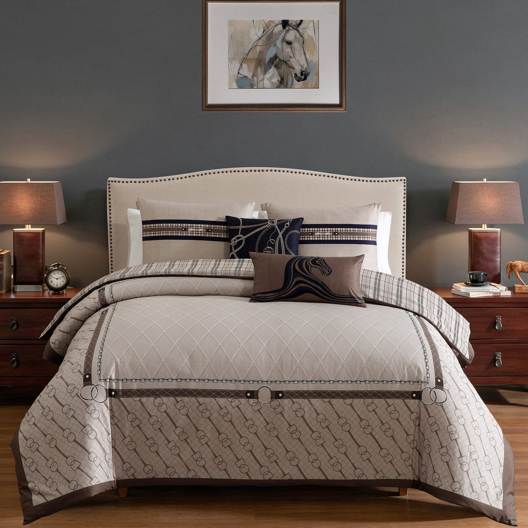 Bebejan Equestrian 5 Piece Reversible Comforter Set Comforter Sets By Bebejan®