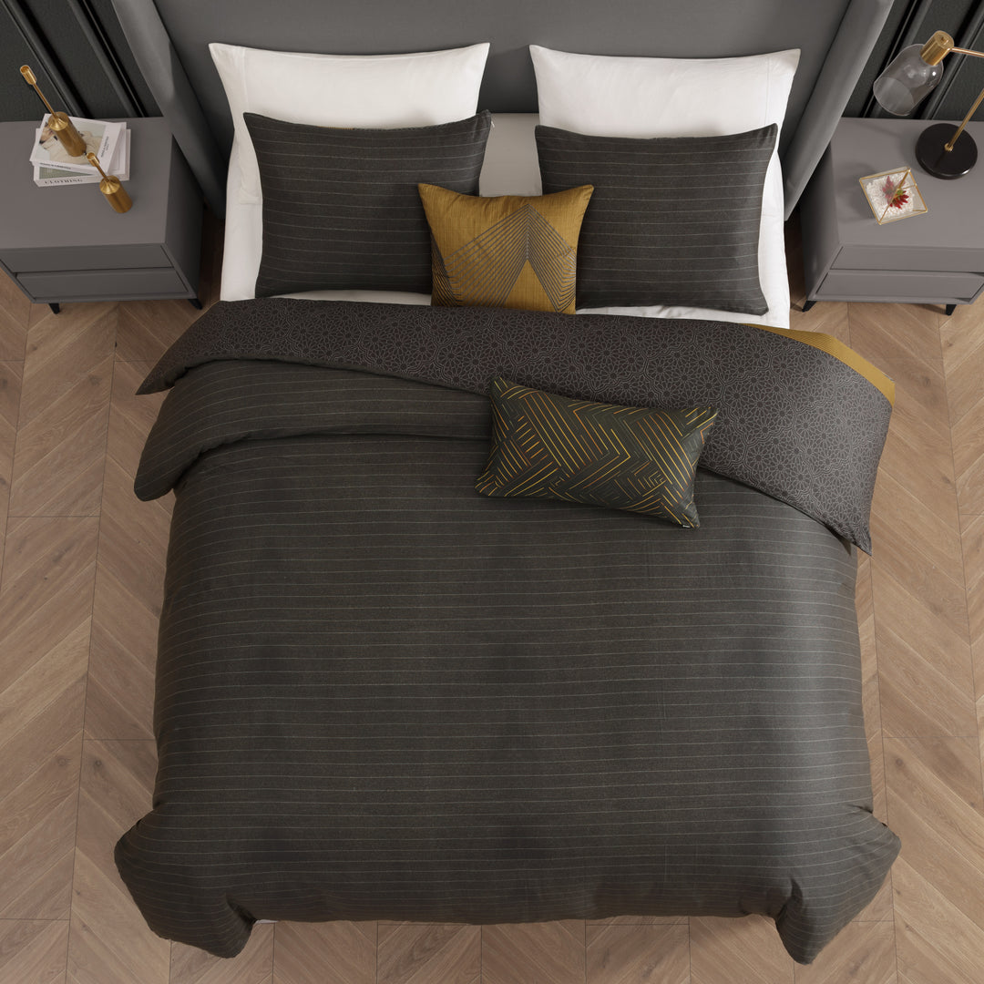 Bebejan Golden Hex 5 Piece Reversible Comforter Set Comforter Sets By Bebejan®