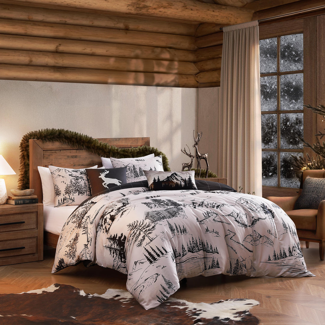 Bebejan Rocky Mountains 5 Piece Reversible Comforter Set Comforter Sets By Bebejan®