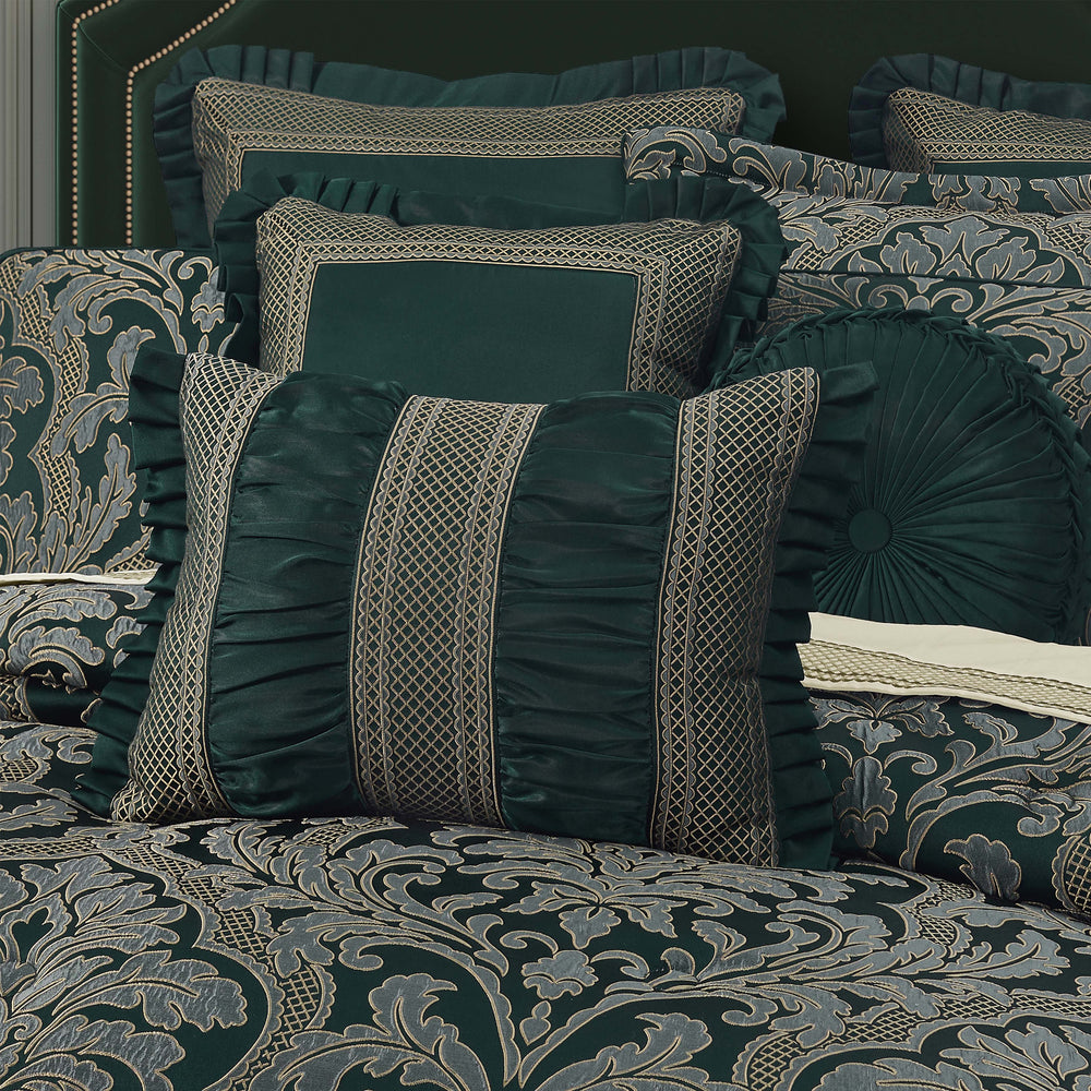 Bellini Forest Boudoir Decorative Throw Pillow 20" x 15" Throw Pillows By J. Queen New York