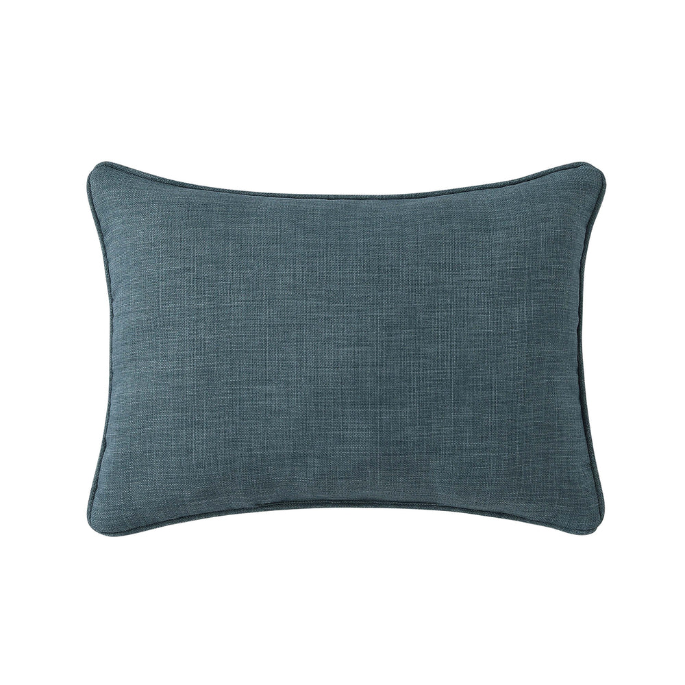 Blossom View Peacock Boudoir Decorative Throw Pillow 20" x 14" Throw Pillows By J. Queen New York