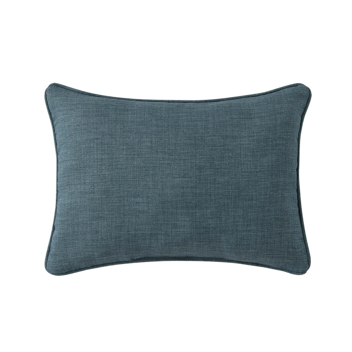Blossom View Peacock Boudoir Decorative Throw Pillow 20" x 14" Throw Pillows By J. Queen New York