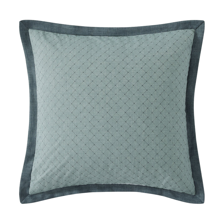 Blossom View Teal Euro Sham Euro Sham By J. Queen New York
