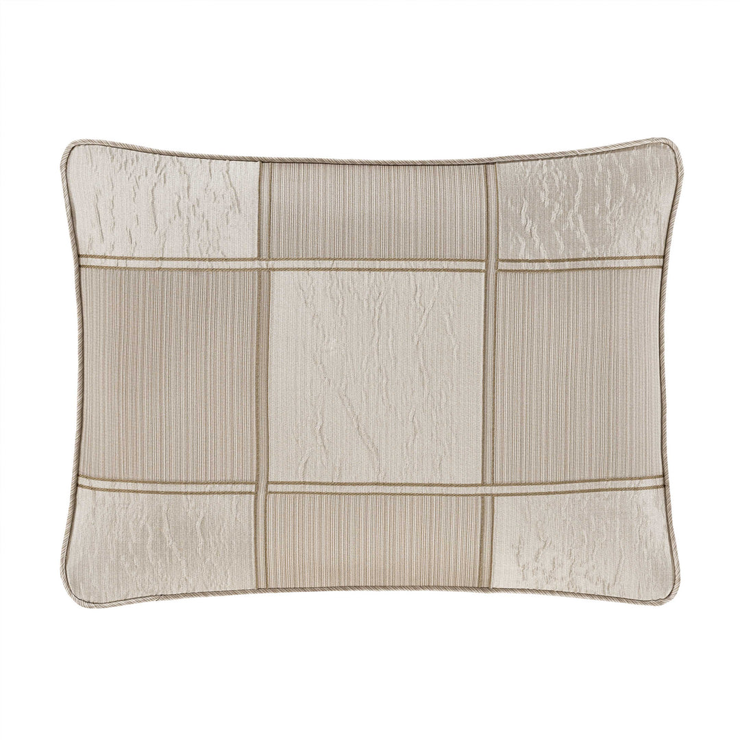 Brando Flax Boudoir Decorative Throw Pillow 20" x 15" Throw Pillows By J. Queen New York