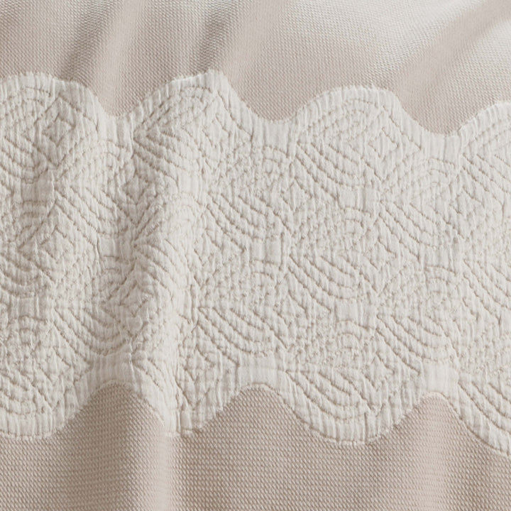 Brisbane Natural Coverlet Coverlet By J. Queen New York
