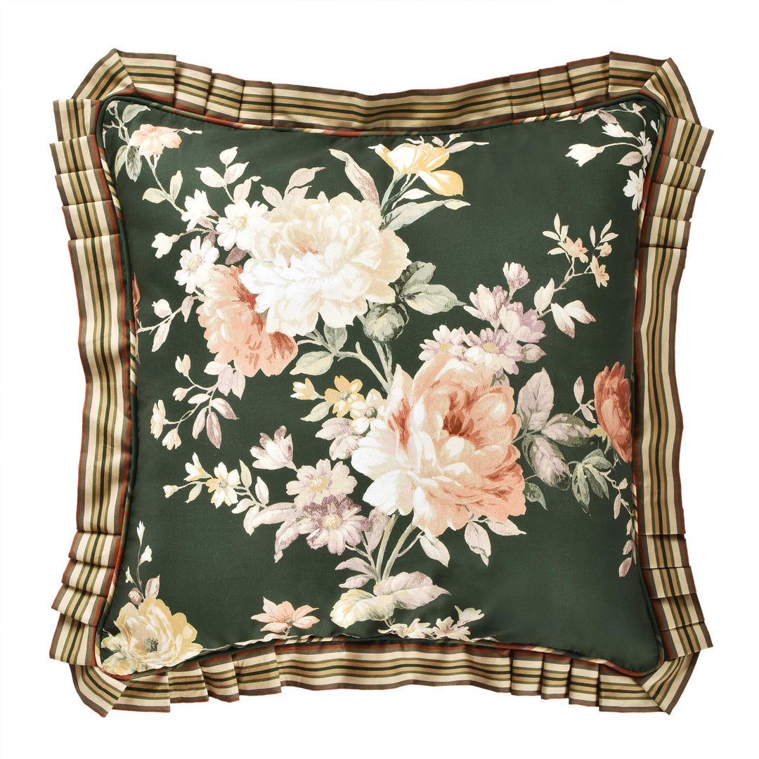 Brittany Forest Square Decorative Throw Pillow 20" x 20" Throw Pillows By J. Queen New York