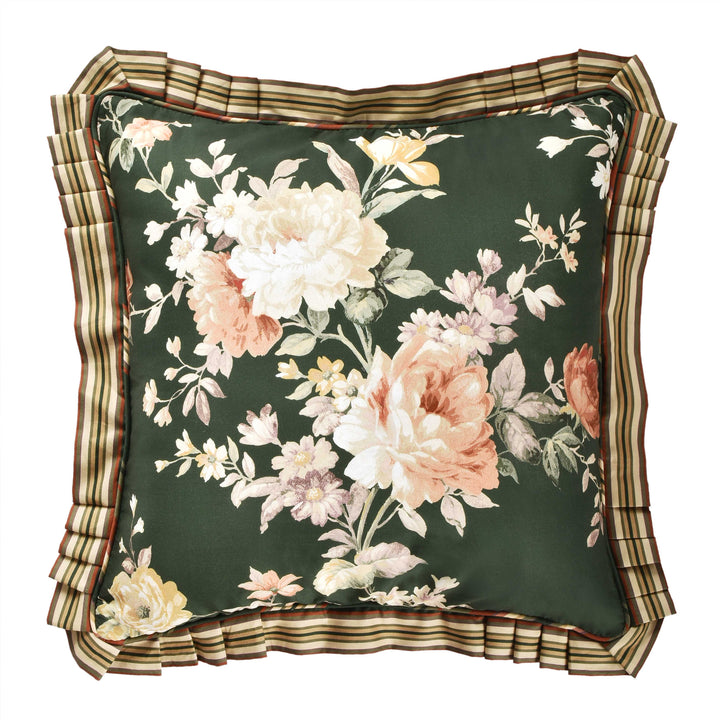 Brittany Forest Square Decorative Throw Pillow 20" x 20" Throw Pillows By J. Queen New York