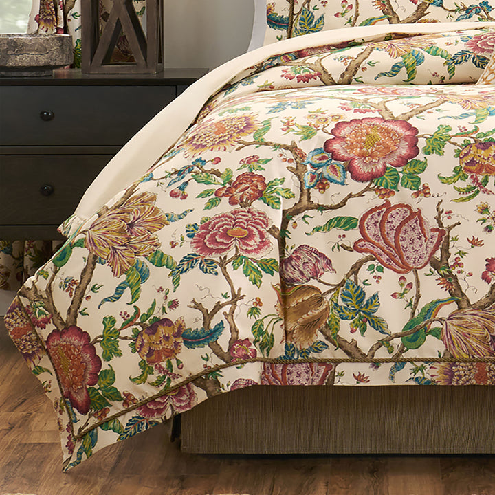Bronte Floral 4 Piece Comforter Set