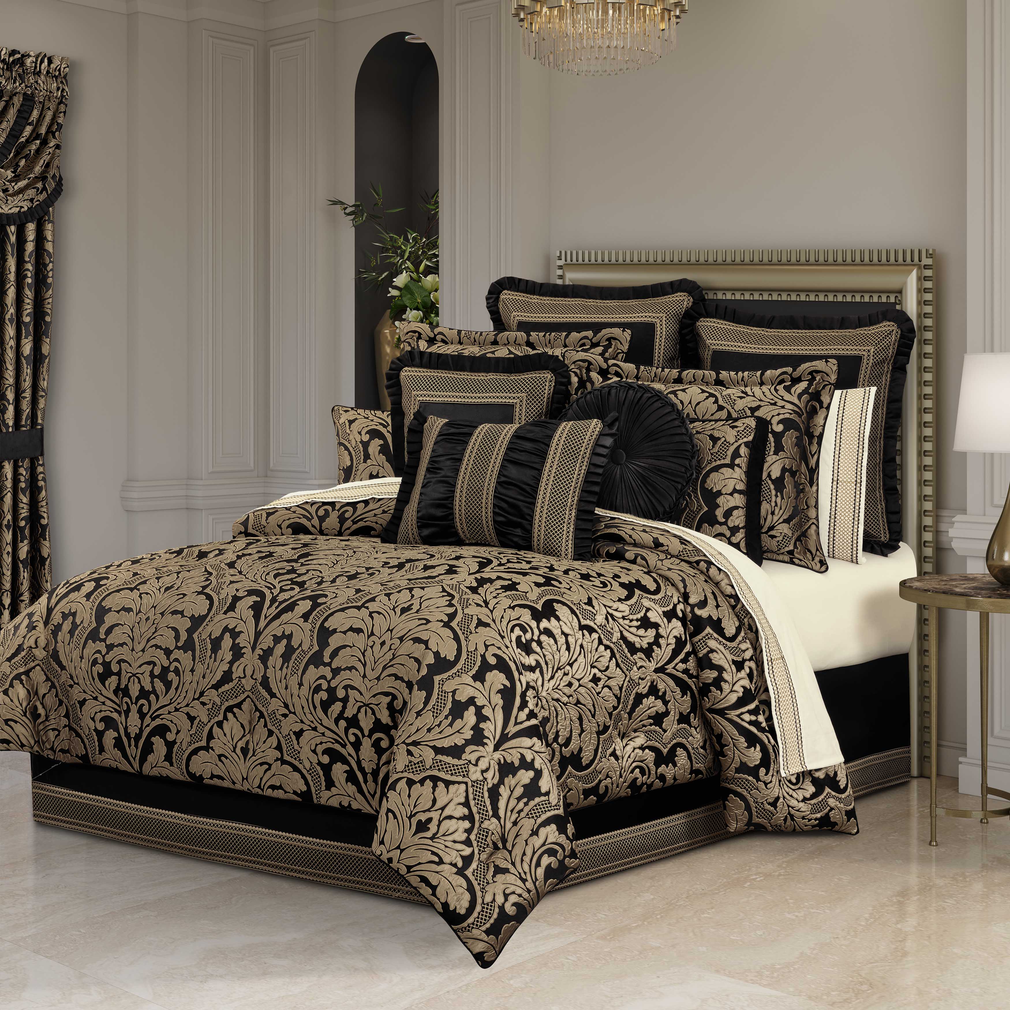Top 45 Black Comforter Sets in King Queen Size 2025 Latest Bedding