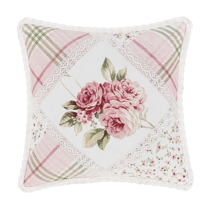 Bungalow Rose Square Decorative Throw Pillow 16" x 16" Throw Pillows By J. Queen New York