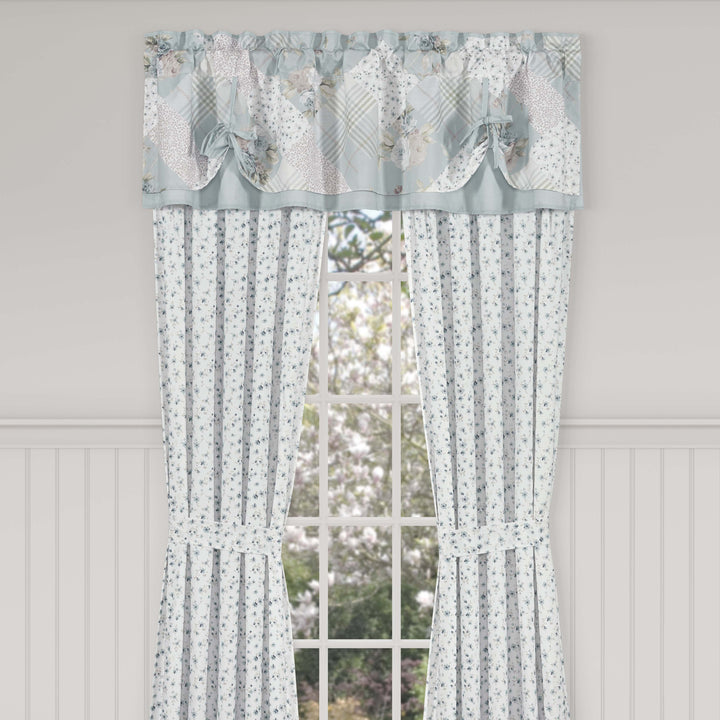 Huda Spa Tie Up Window Valance Window Valances By J. Queen New York