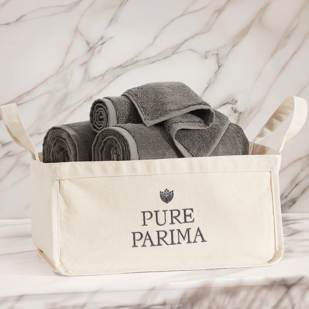 Egyptian Cotton Plush Towel Set Towel By Pure Parima