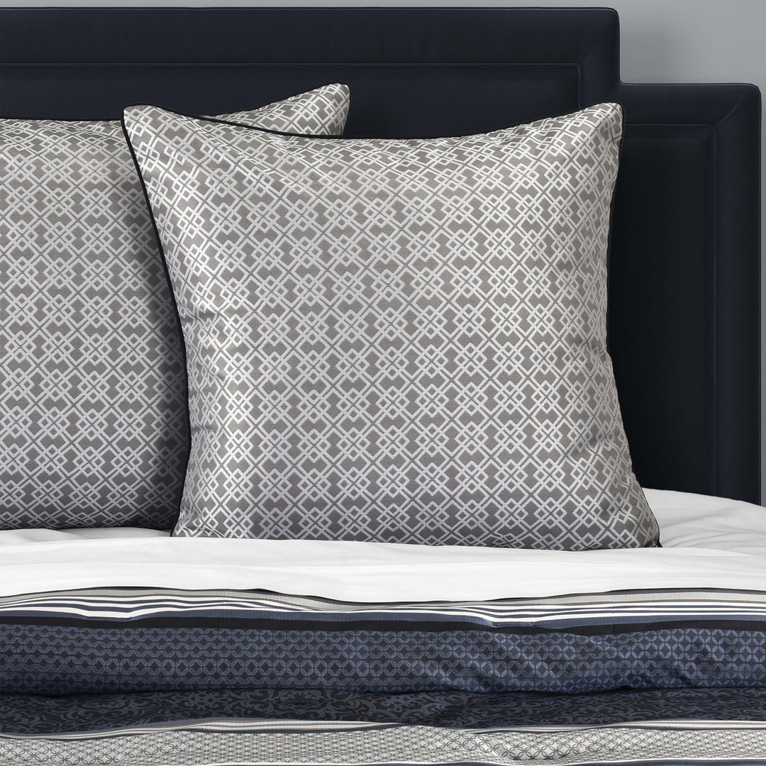 Carlisle Indigo Euro Sham Euro Sham By J. Queen New York