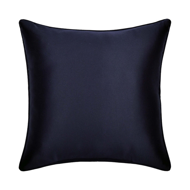 Carlisle Indigo Square Decorative Throw Pillow 20" x 20" Throw Pillows By J. Queen New York