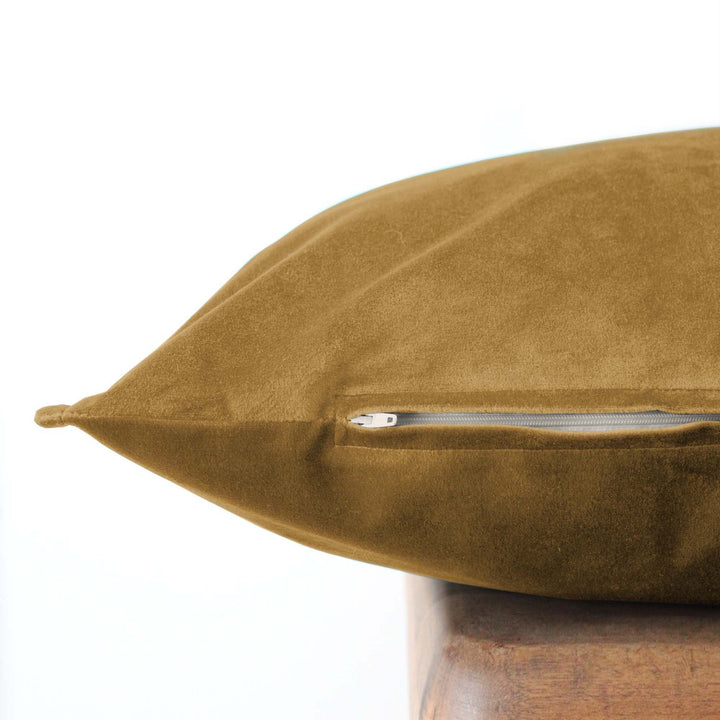 Cascade Velvet Curry 8 Piece Duvet Cover Set Duvet Covers By Colcha Linens