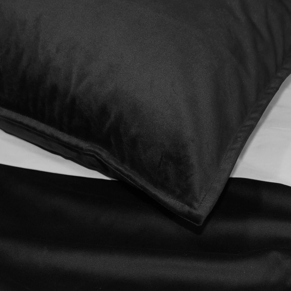 Cascade Velvet Ebony 8 Piece Coverlet Set Coverlet By Colcha Linens