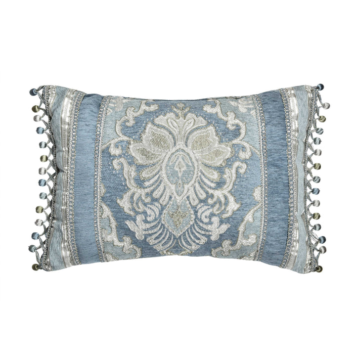 Celtic Spa Bloudoir Decorative Throw Pillow 21" x 15" Throw Pillows By J. Queen New York