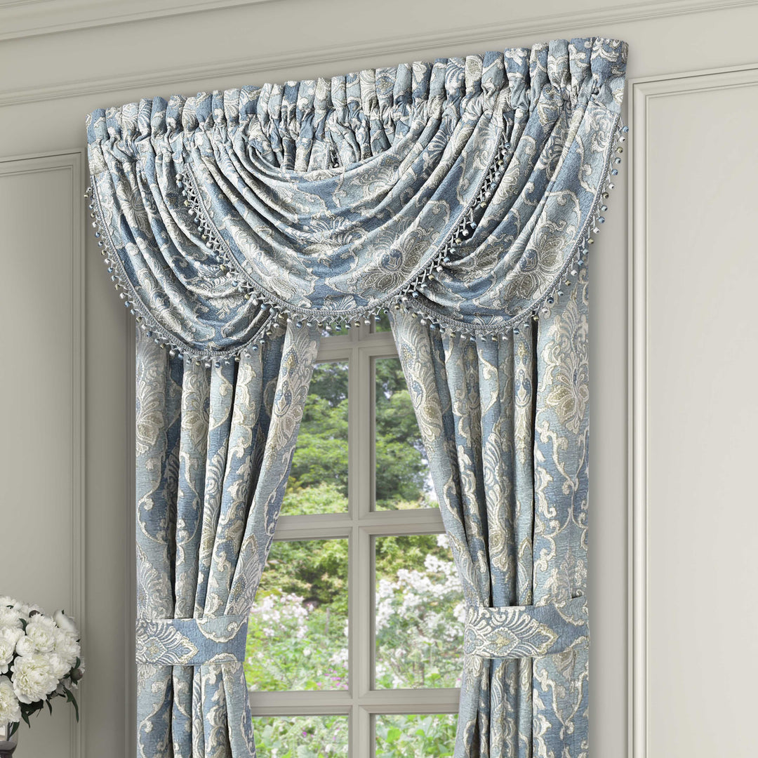 Celtic Spa Waterfall Window Valance Window Valance By J. Queen New York