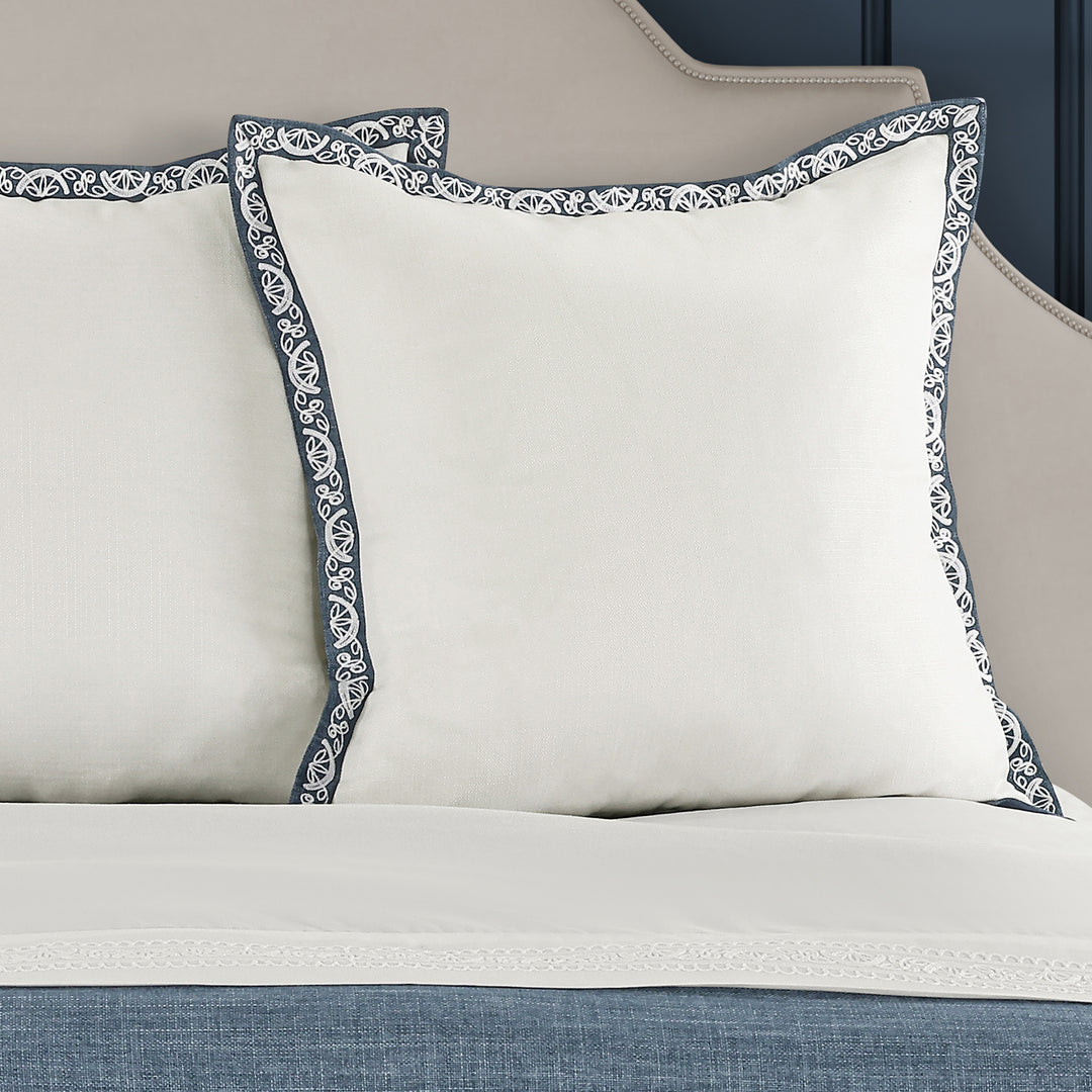 Chantalee White Euro Sham