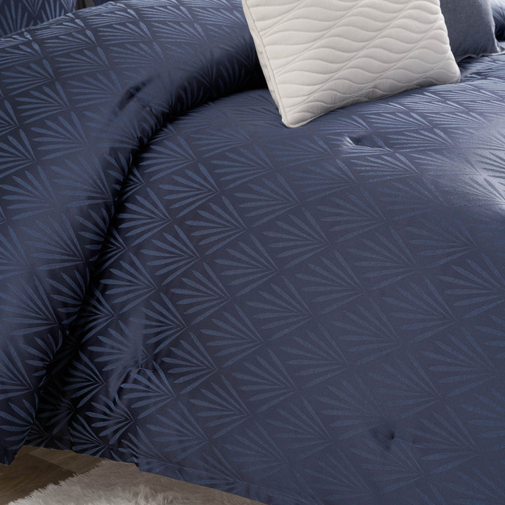 Chloe Navy 3 Piece Comforter Set Comforter Sets By Waterford