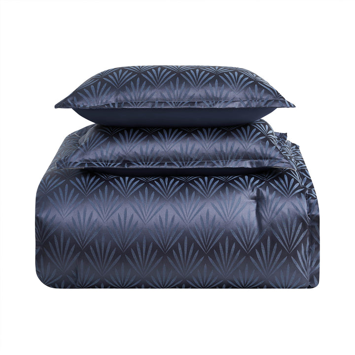 Chloe Navy 3 Piece Comforter Set Comforter Sets By Waterford