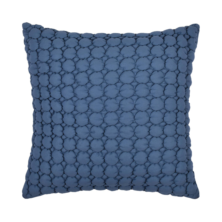 Cloud Puff Blue Square Decorative Throw Pillow 20" x 20" Throw Pillows By J. Queen New York