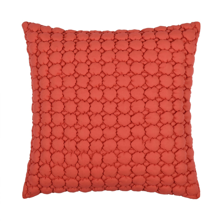 Cloud Puff Melon Square Decorative Throw Pillow 20" x 20" Throw Pillows By J. Queen New York