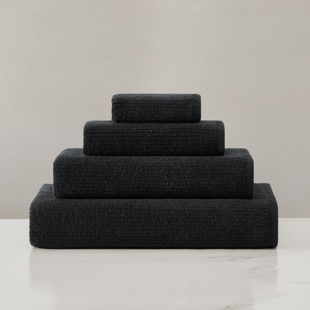 Egyptian Cotton Ribbed Towels Towels By Pure Parima