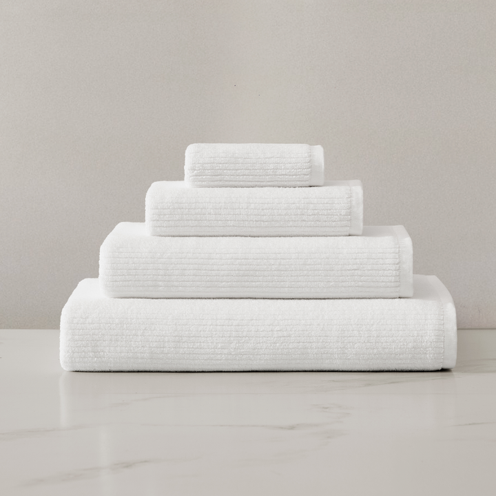 Egyptian Cotton Ribbed Towels Towels By Pure Parima
