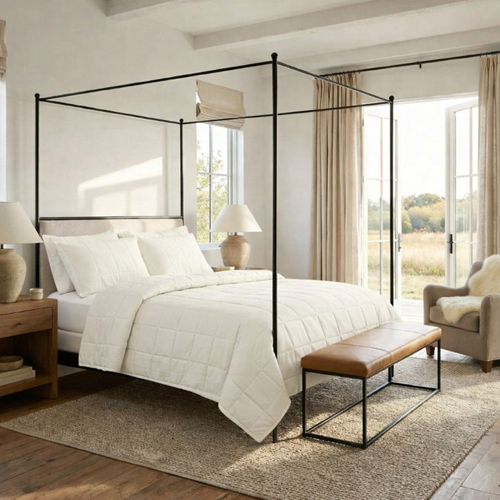 Cotton Canvas Coverlet Set Coverlet By Ann Gish