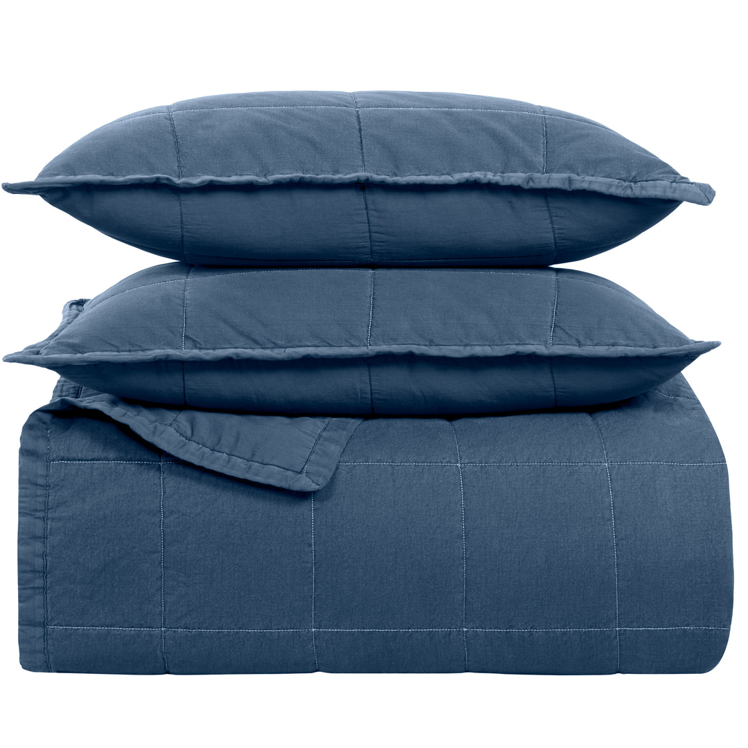 Cotton Canvas Coverlet Set Coverlet By Ann Gish