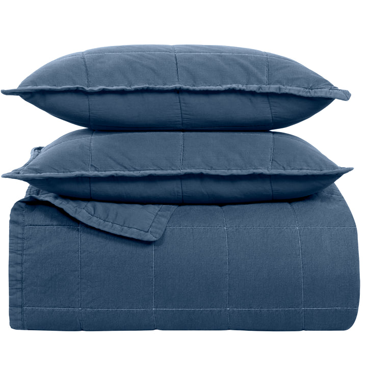 Cotton Canvas Coverlet Set Coverlet By Ann Gish