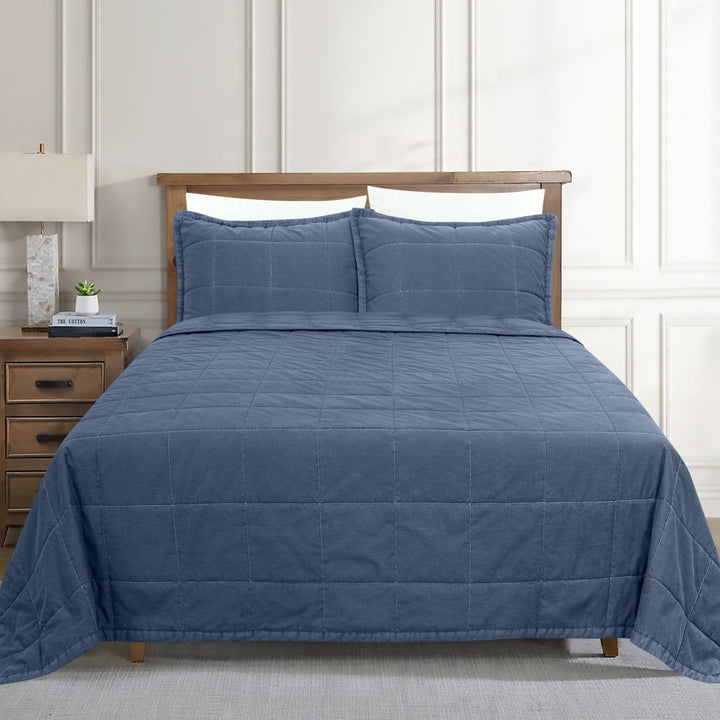 Cotton Canvas Coverlet Set Coverlet By Ann Gish