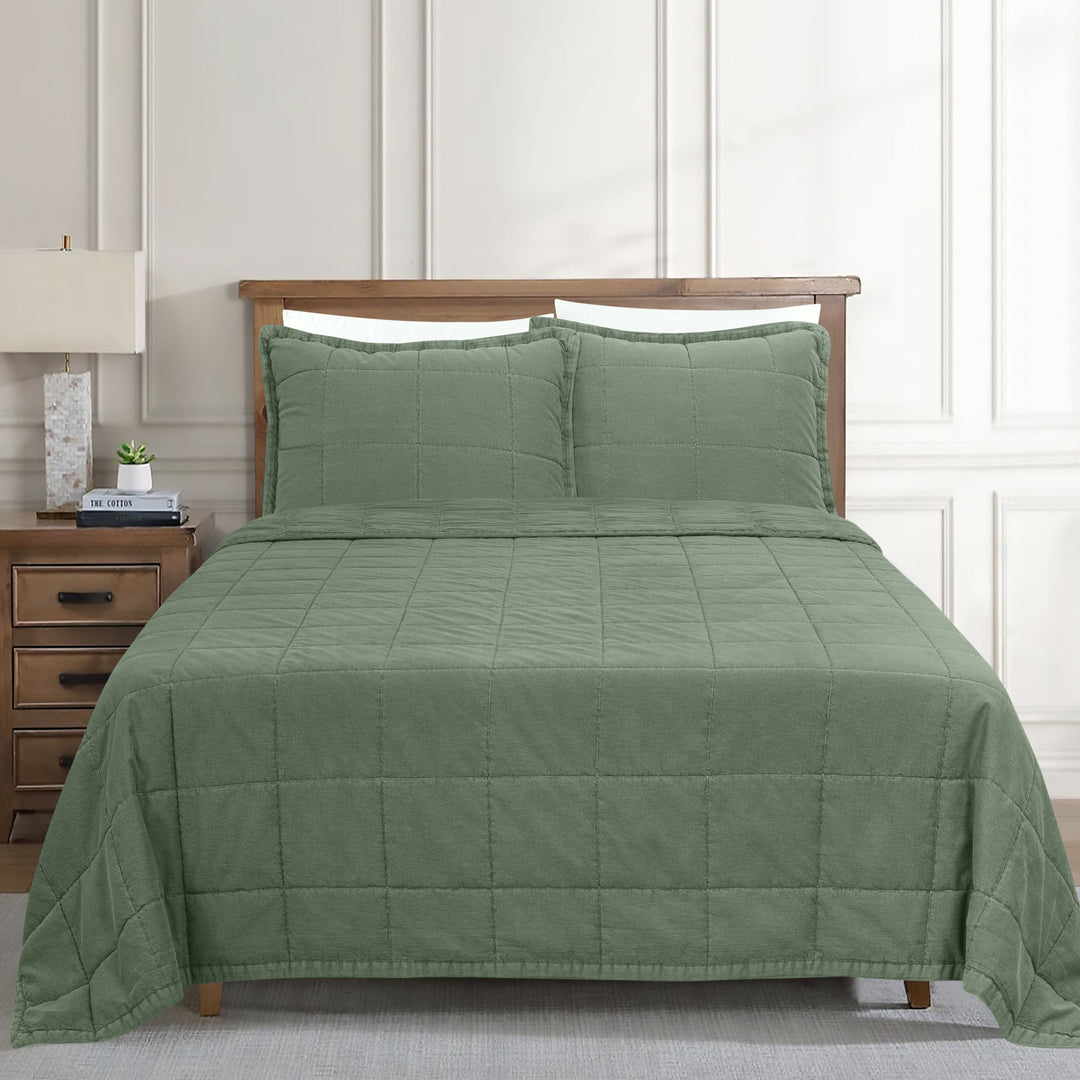 Cotton Canvas Coverlet Set Coverlet By Ann Gish