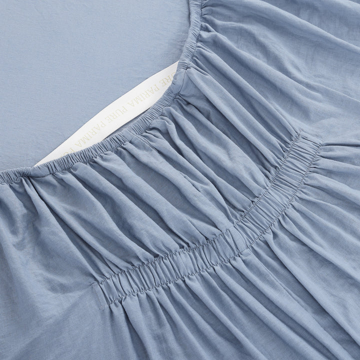 Egyptian Cotton-European Linen Fitted Sheet Fitted Sheet By Pure Parima