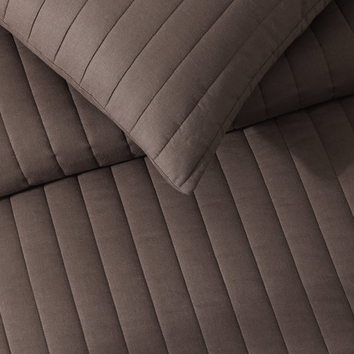 Egyptian Cotton-European Linen Quilt Set Coverlet By Pure Parima