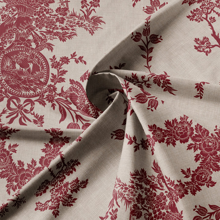 Country Lane Crimson 8 Piece Duvet Cover Set Duvet Covers By Colcha Linens