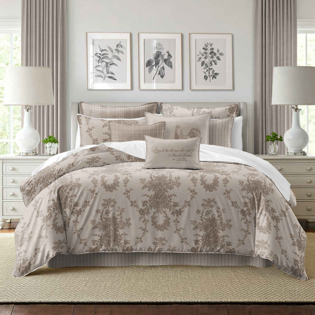 Country Lane Natural 8 Piece Coverlet Set Coverlet By Colcha Linens