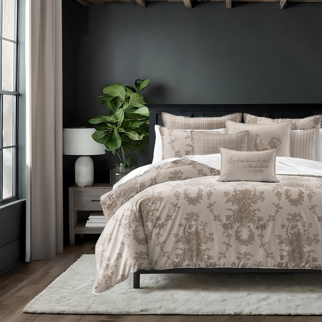 Country Lane Natural 8 Piece Comforter Set Comforter Sets By Colcha Linens