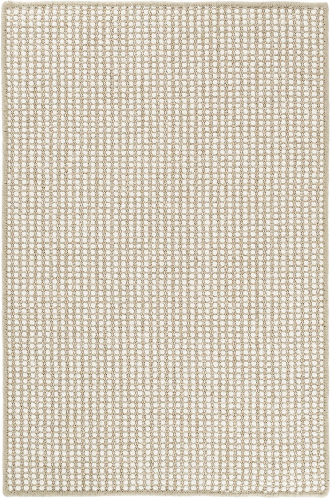 Pixel Wheat Woven Sisal/Wool Rug Rug By Annie Selke