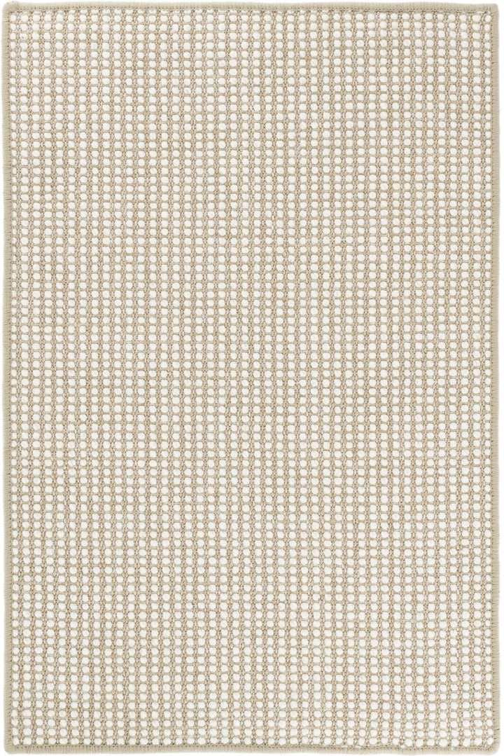 Pixel Wheat Woven Sisal/Wool Rug Rug By Annie Selke